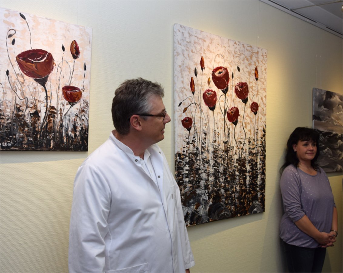 Ausstellungseröffnung mit Gemälden von Katrin Radecke