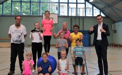 Im Turnverein rollt wieder die Kugel