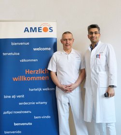 neue Leitung der Gefäßchirurgie: CA Dr Wurlitzer (links) und OA Aldergham