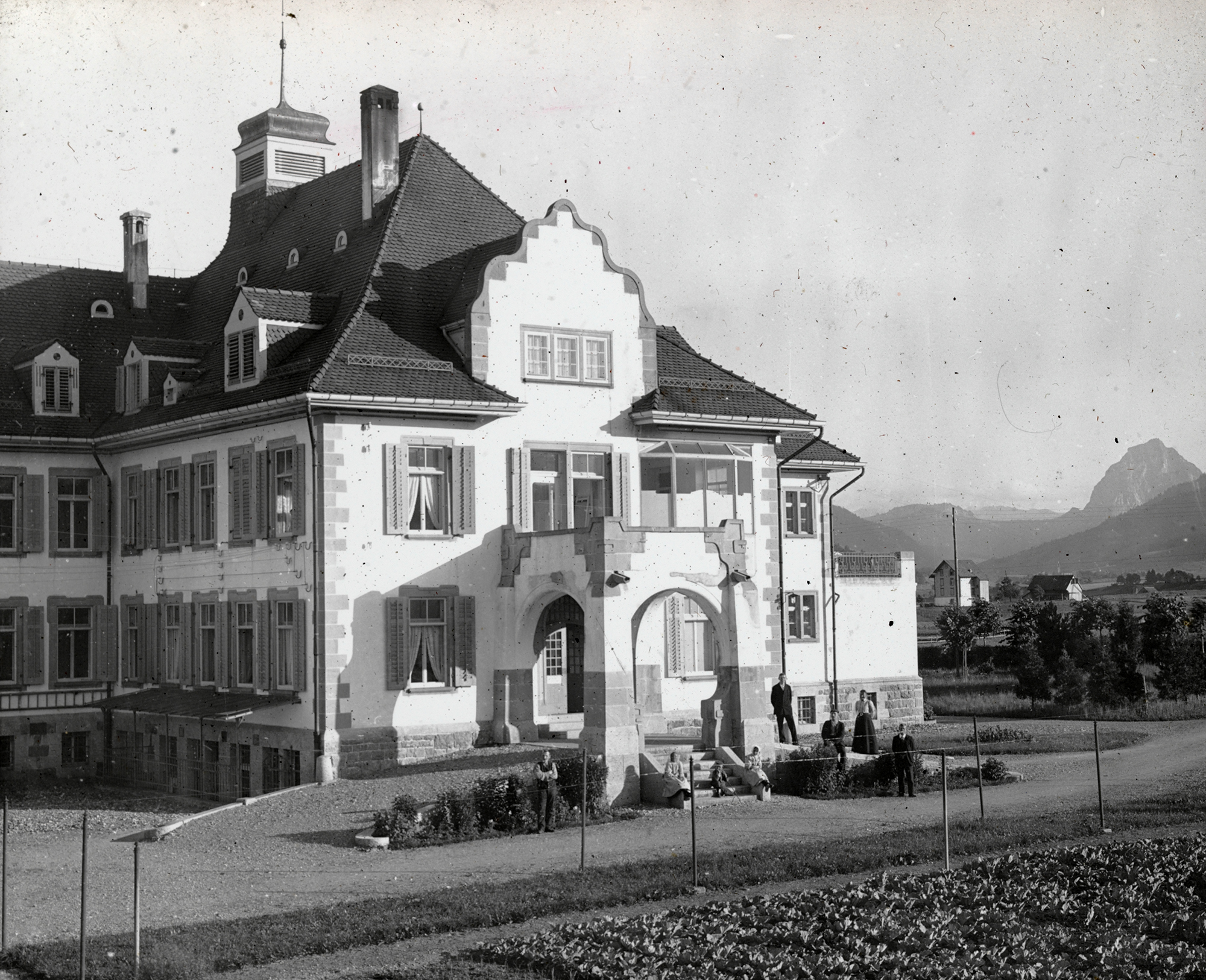 Historisches Foto des Gebäudes