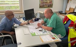 MDR Radio Sachsen-Anhalt zum Interview bei Chefarzt Jörn Duwenkamp