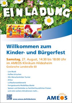 Einladung zum Kinder- und Bürgerfest